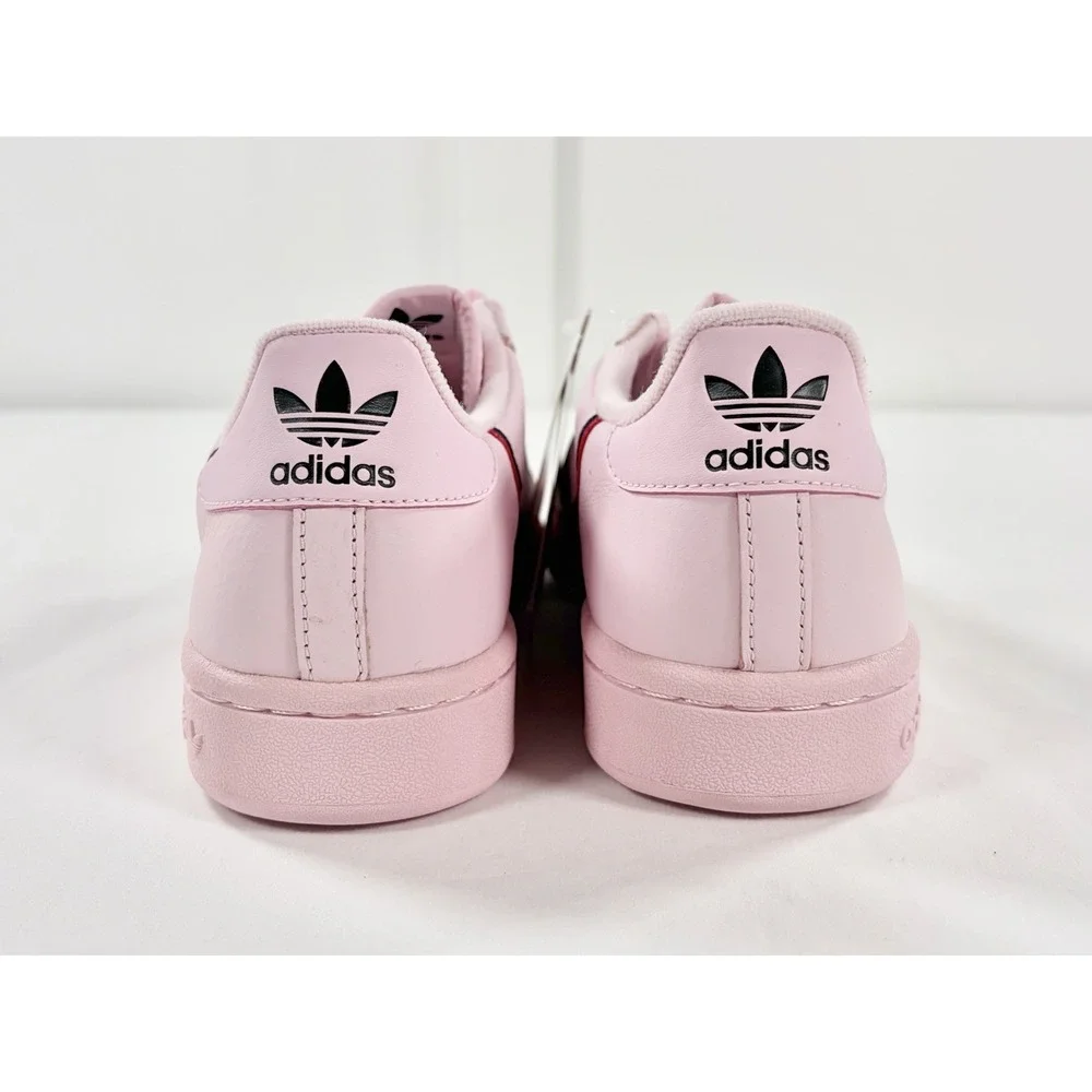 Adidas‎ Continental 80 Clear Pink Leather Retro Sneakers Mens Size 9 B41679 NIB